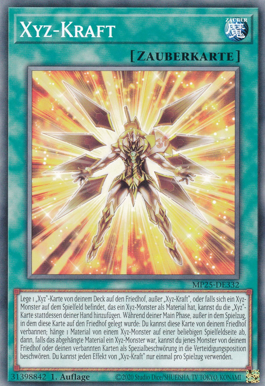 Xyz-Kraft – MP25-DE332 – Common – 1. Auflage – Deutsch – 2025 Mega-Pack Tin