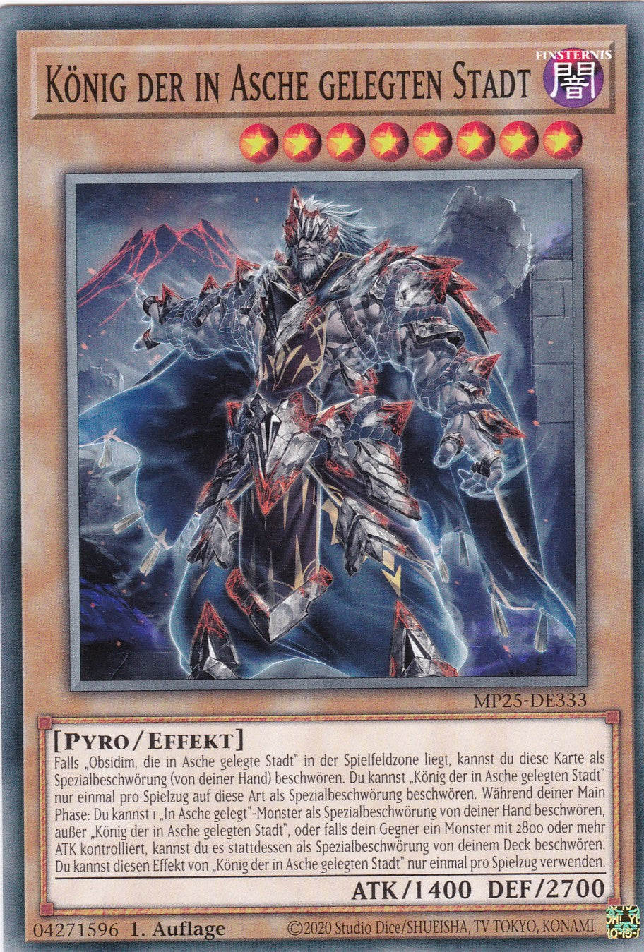 König der in Asche gelegten Stadt – MP25-DE333 – Common – 1. Auflage – Deutsch – 2025 Mega-Pack Tin