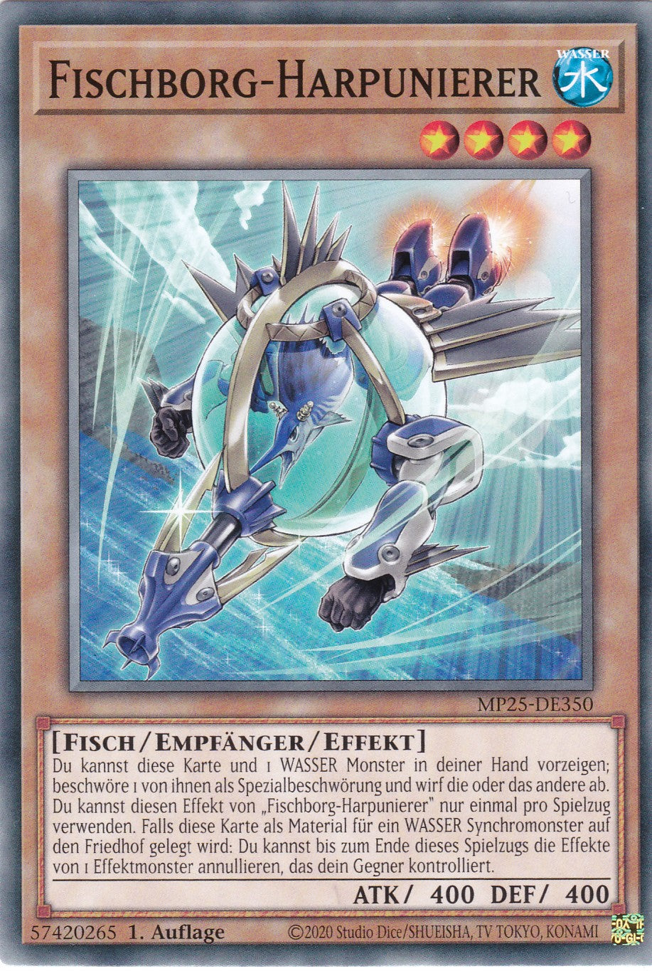 Fischborg-Harpunierer – MP25-DE350 – Common – 1. Auflage – Deutsch – 2025 Mega-Pack Tin