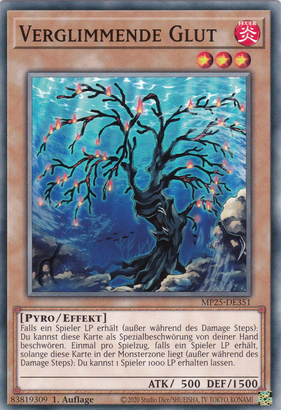 Verglimmende Glut – MP25-DE351 – Common – 1. Auflage – Deutsch – 2025 Mega-Pack Tin