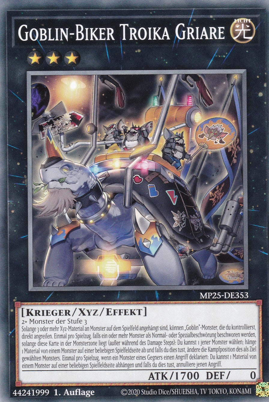 Goblin-Biker Troika Griare – MP25-DE353 – Common – 1. Auflage – Deutsch – 2025 Mega-Pack Tin