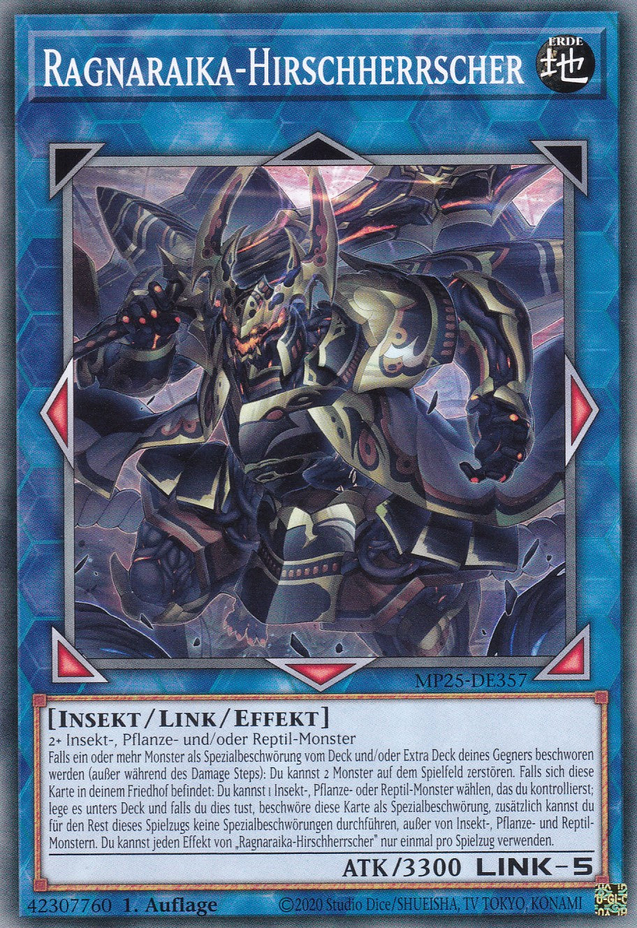 Ragnaraika-Hirschherrscher – MP25-DE357 – Common – 1. Auflage – Deutsch – 2025 Mega-Pack Tin