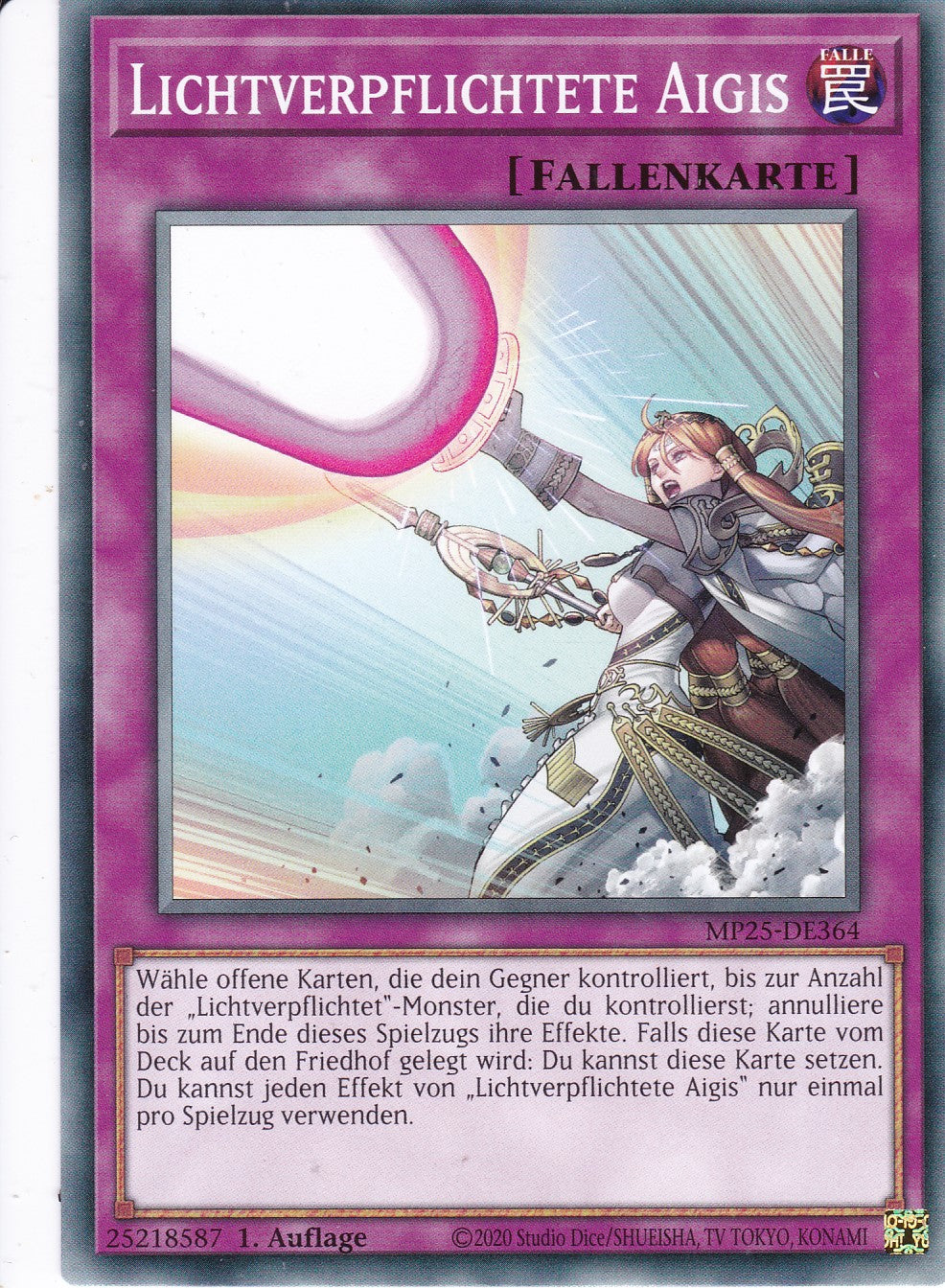 Lichtverpflichtete Aigis – MP25-DE364 – Common – 1. Auflage – Deutsch – 2025 Mega-Pack Tin