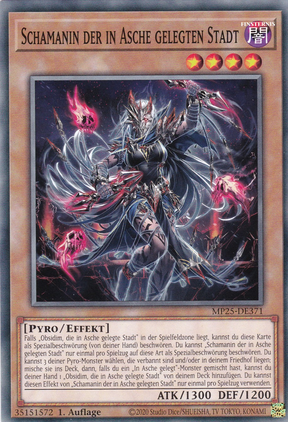 Schamanin der in Asche gelegten Stadt – MP25-DE371 – Common – 1. Auflage – Deutsch – 2025 Mega-Pack Tin