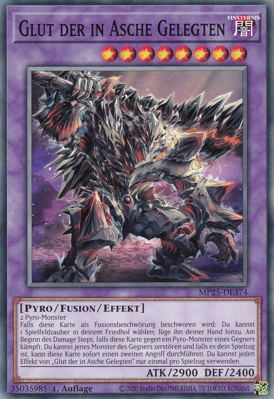 Glut der in Asche Gelegten – MP25-DE374 – Common – 1. Auflage – Deutsch – 2025 Mega-Pack Tin