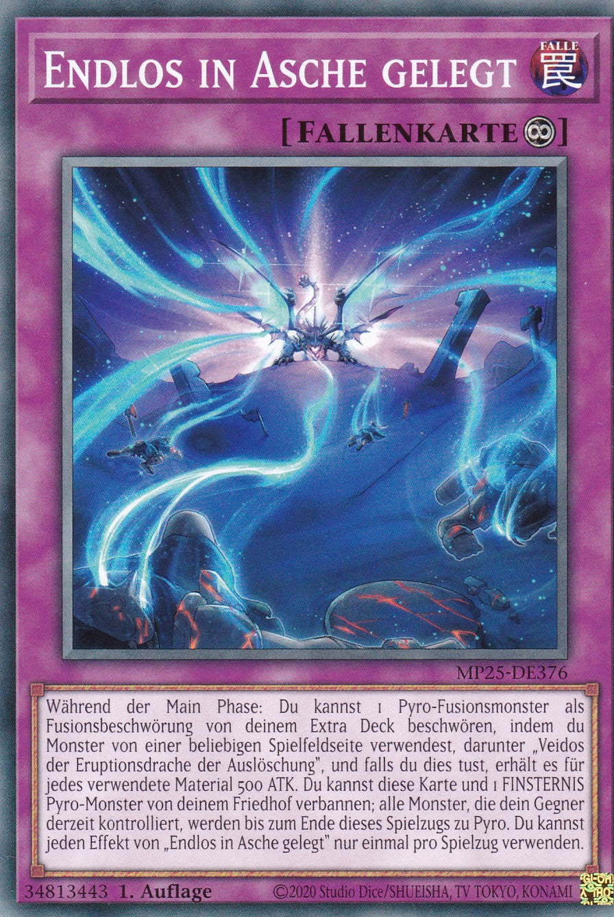 Endlos in Asche gelegt – MP25-DE376 – Common – 1. Auflage – Deutsch – 2025 Mega-Pack Tin