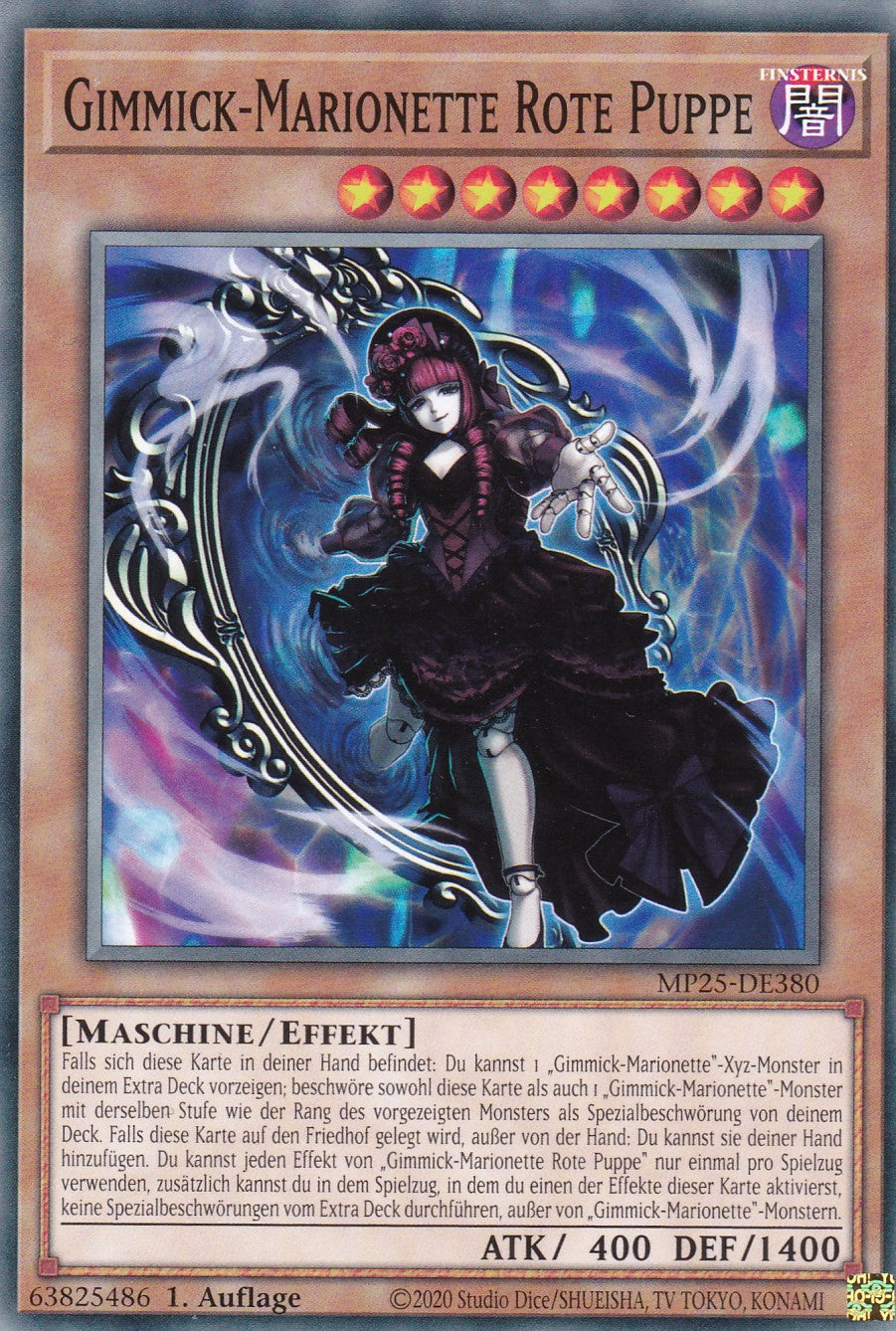 Gimmick-Marionette Rote Puppe – MP25-DE380 – Common – 1. Auflage – Deutsch – 2025 Mega-Pack Tin