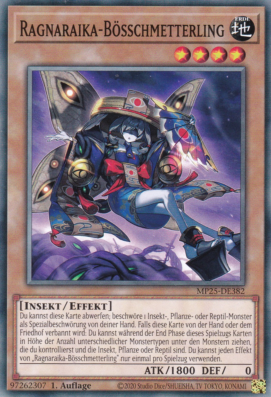 Ragnaraika-Bösschmetterling – MP25-DE382 – Common – 1. Auflage – Deutsch – 2025 Mega-Pack Tin