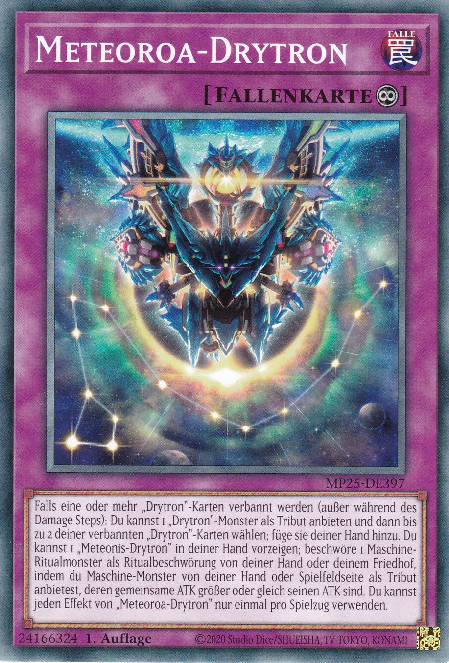 Meteoroa-Drytron – MP25-DE397 – Common – 1. Auflage – Deutsch – 2025 Mega-Pack Tin