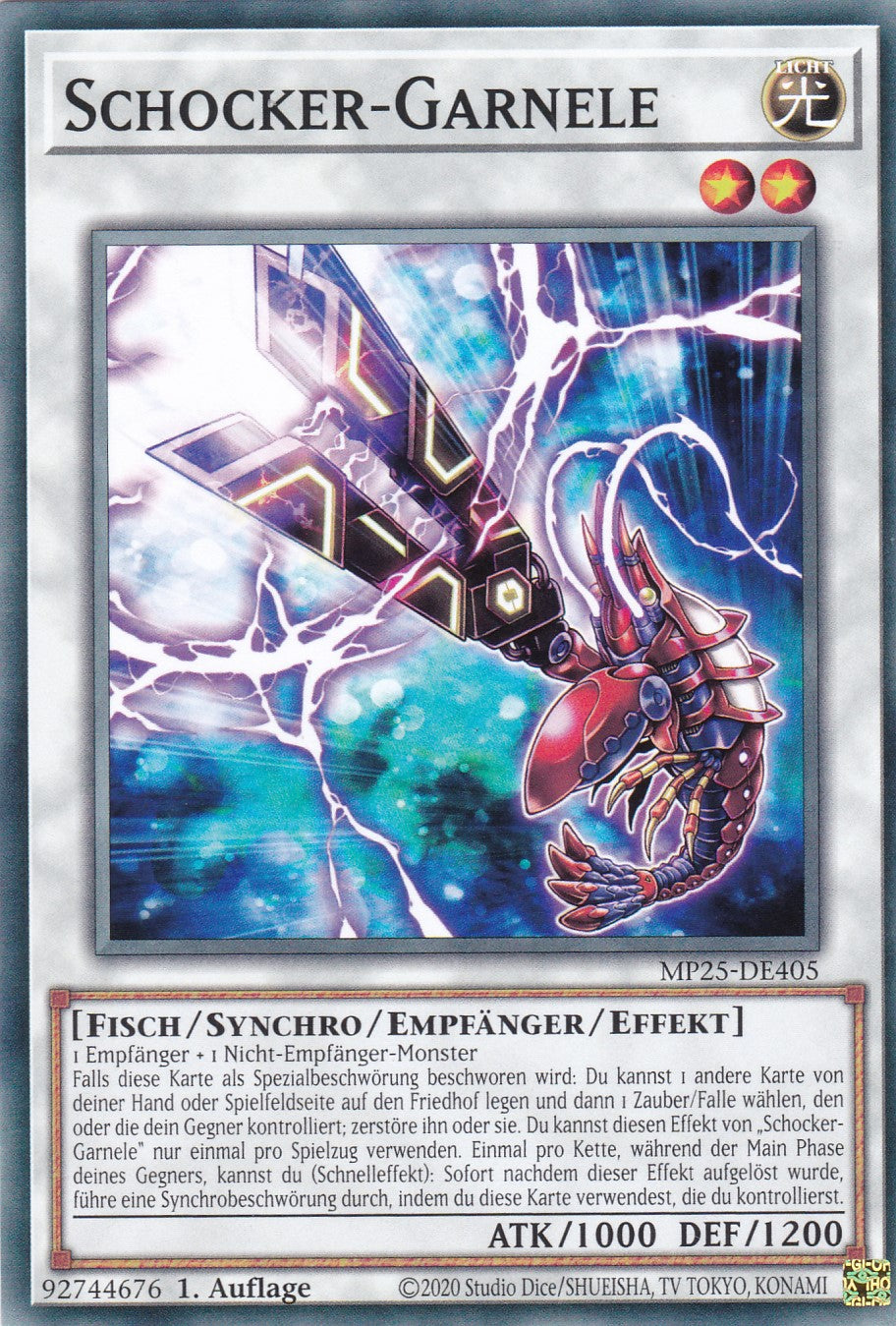 Schocker-Garnele – MP25-DE405 – Common – 1. Auflage – Deutsch – 2025 Mega-Pack Tin