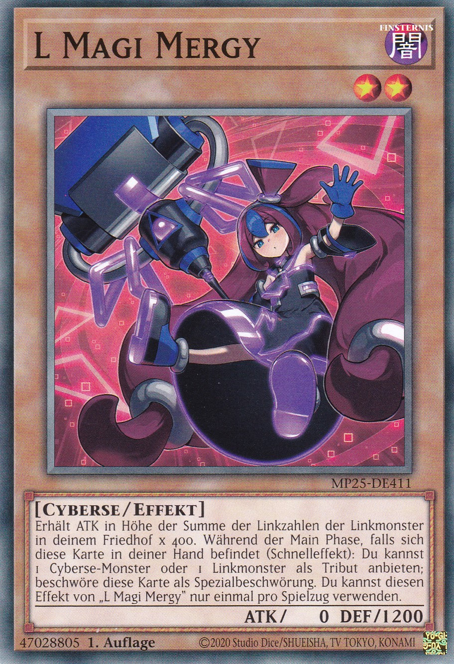 L Magi Mergy – MP25-DE411 – Common – 1. Auflage – Deutsch – 2025 Mega-Pack Tin