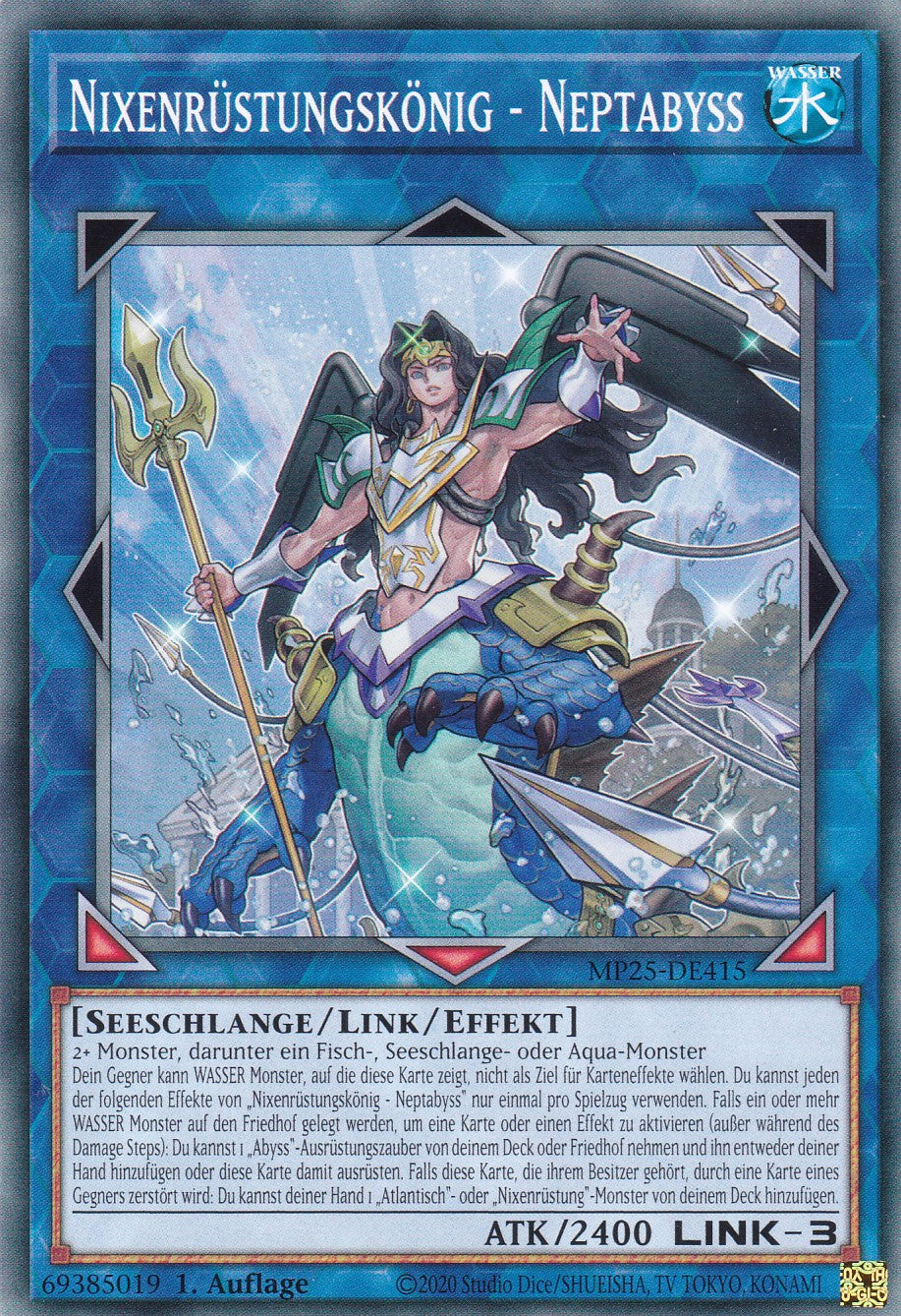 Nixenrüstungskönig - Neptabyss – MP25-DE415 – Common – 1. Auflage – Deutsch – 2025 Mega-Pack Tin