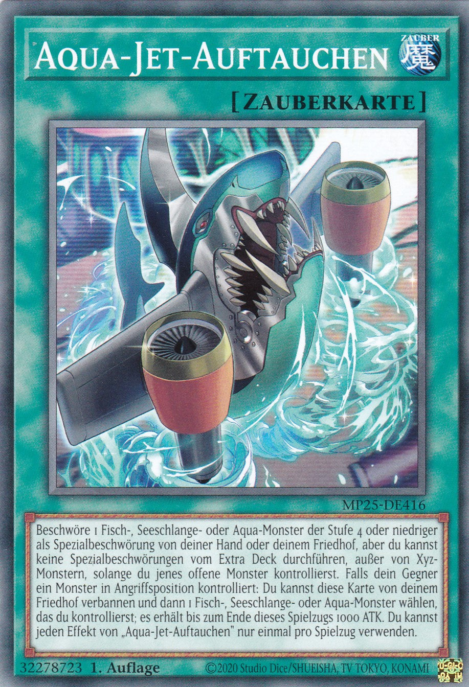 Aqua-Jet-Auftauchen – MP25-DE416 – Common – 1. Auflage – Deutsch – 2025 Mega-Pack Tin