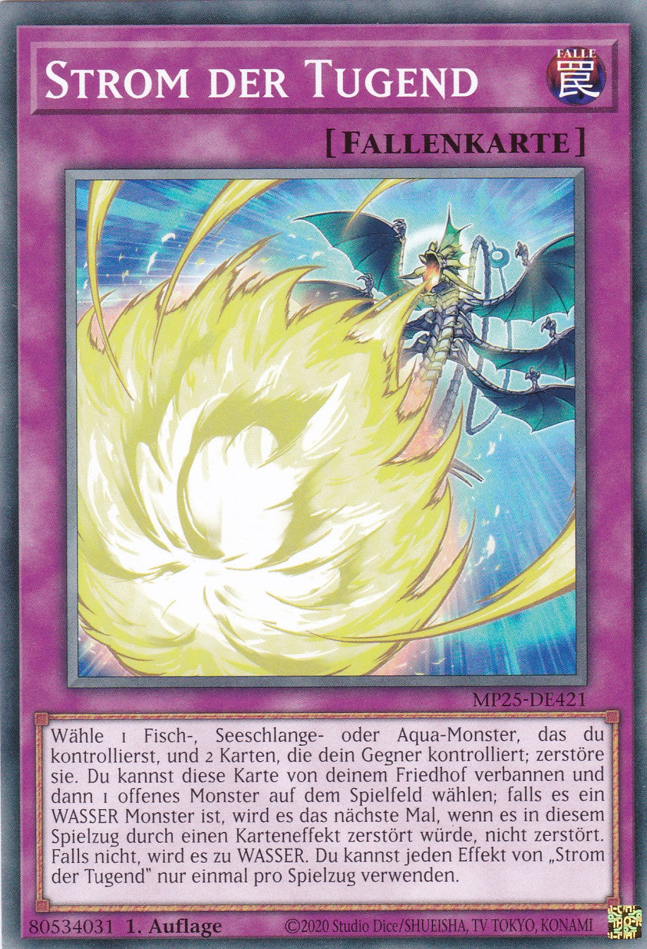 Strom der Tugend – MP25-DE421 – Common – 1. Auflage – Deutsch – 2025 Mega-Pack Tin