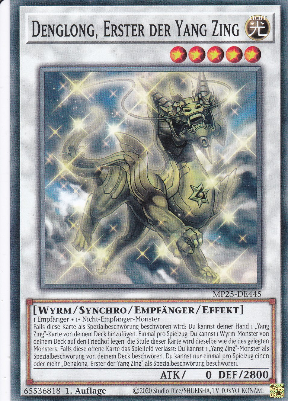 Denglong, Erster der Yang Zing – MP25-DE445 – Common – 1. Auflage – Deutsch – 2025 Mega-Pack Tin