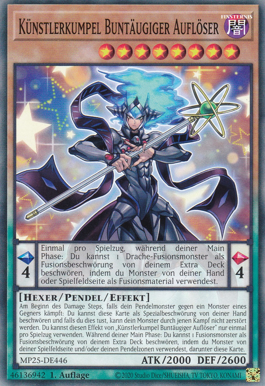 Künstlerkumpel Buntäugiger Auflöser – MP25-DE446 – Common – 1. Auflage – Deutsch – 2025 Mega-Pack Tin