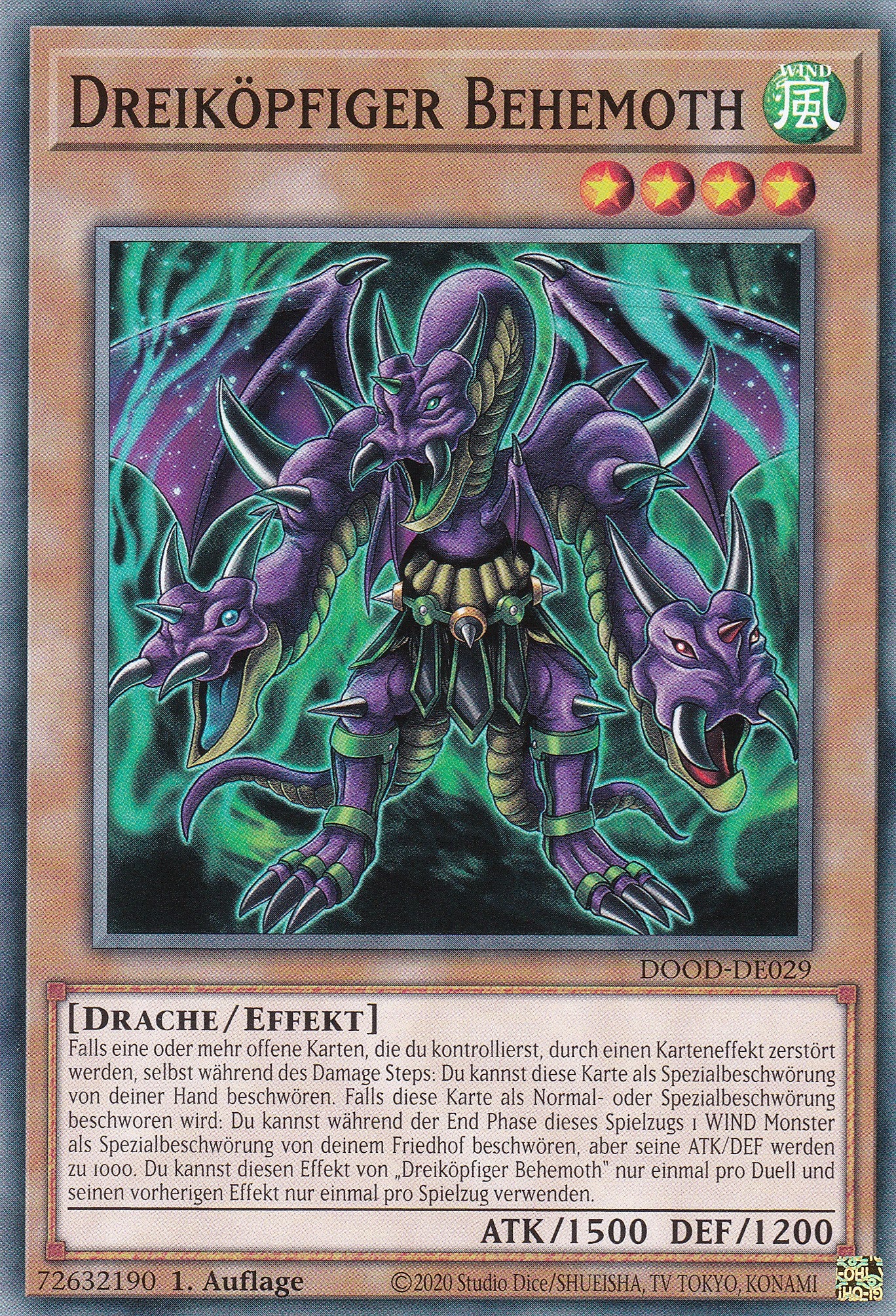 Dreiköpfiger Behemoth – DOOD-DE029 – Common – 1. Auflage – Deutsch – Doom of Dimensions