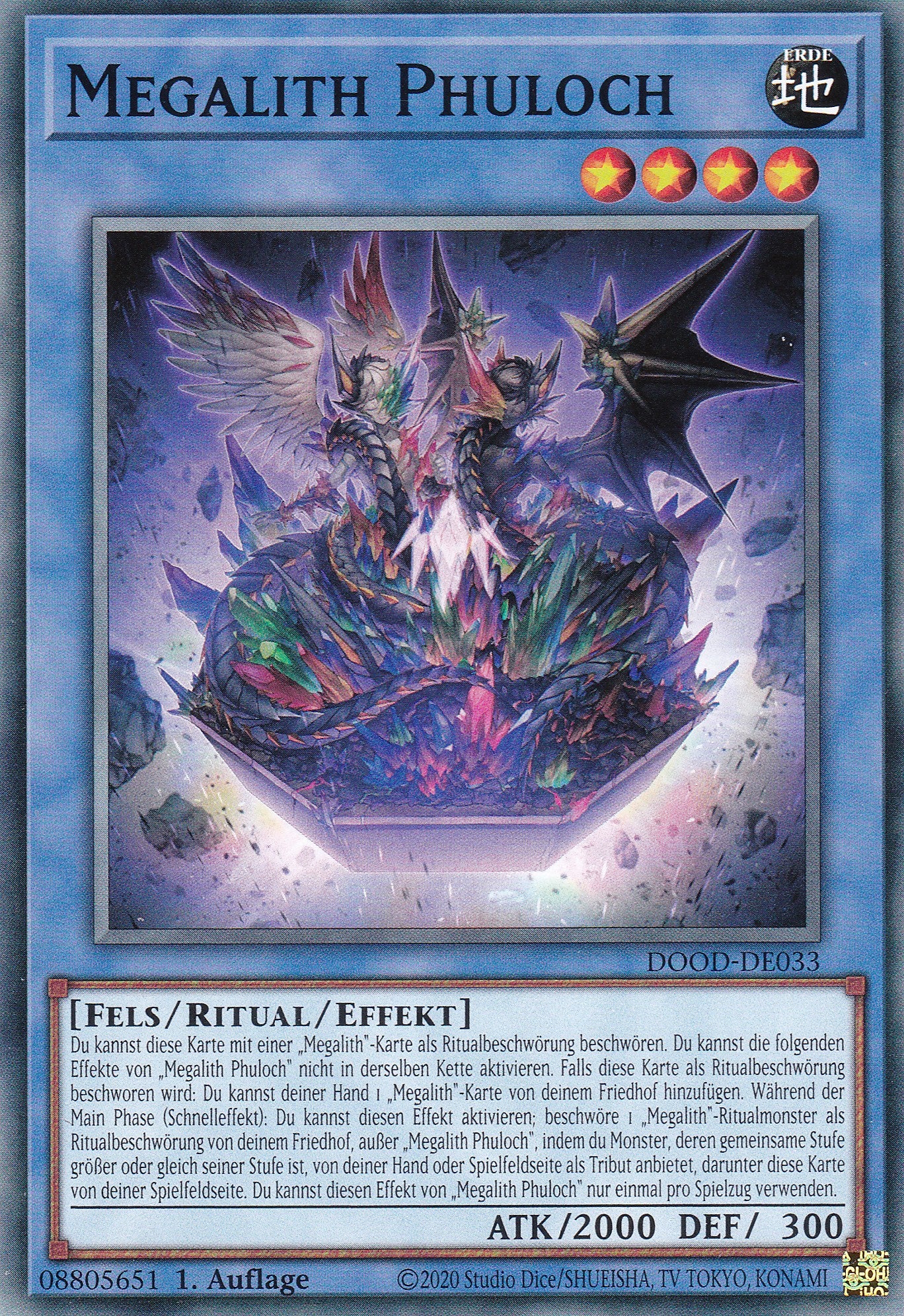 Megalith Phuloch – DOOD-DE033 – Common – 1. Auflage – Deutsch – Doom of Dimensions