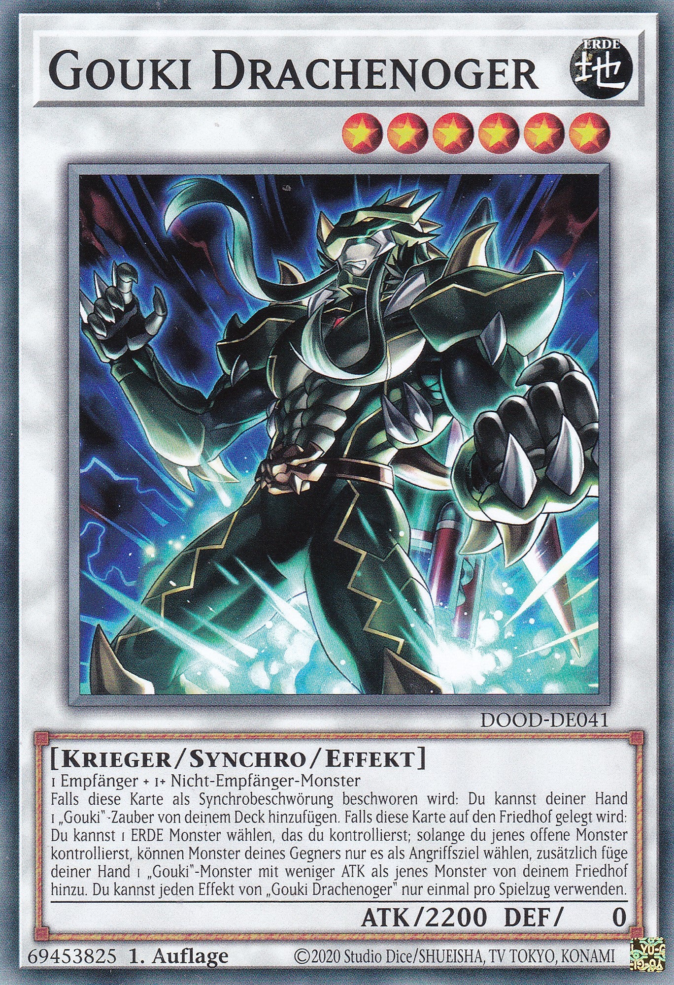 Gouki Drachenoger – DOOD-DE041 – Common – 1. Auflage – Deutsch – Doom of Dimensions