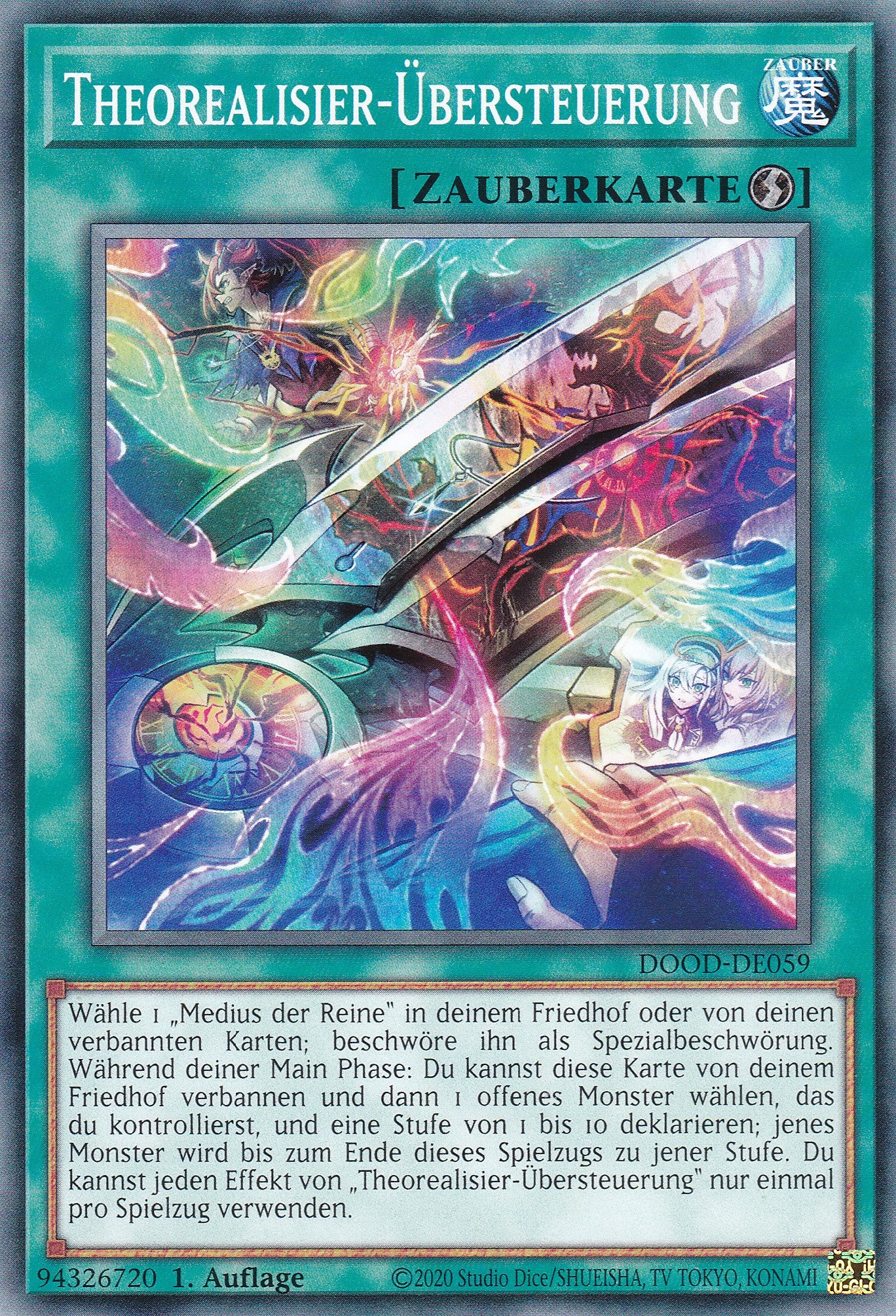 Theorealisier-Übersteuerung – DOOD-DE059 – Common – 1. Auflage – Deutsch – Doom of Dimensions