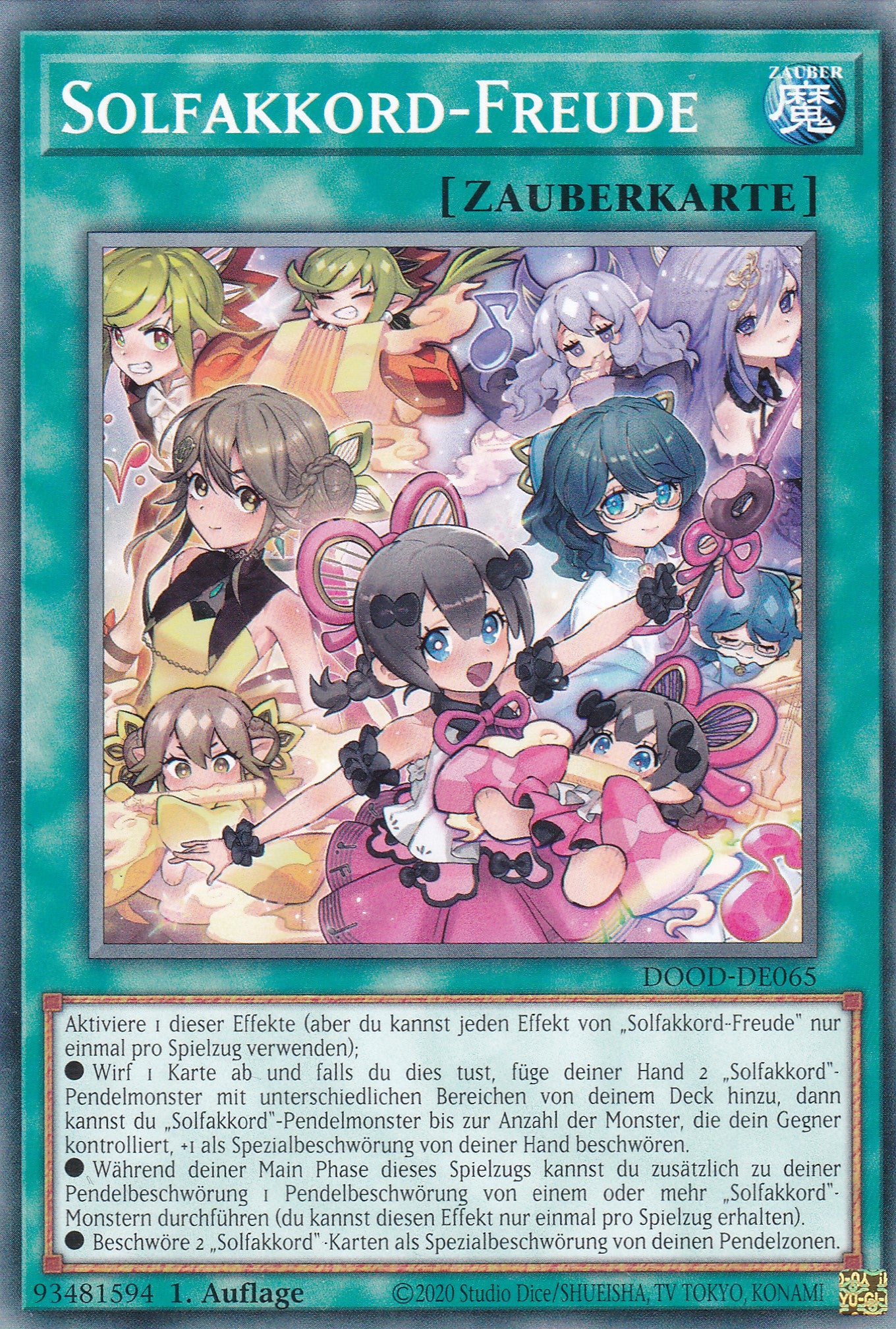 Solfakkord-Freude – DOOD-DE065 – Common – 1. Auflage – Deutsch – Doom of Dimensions