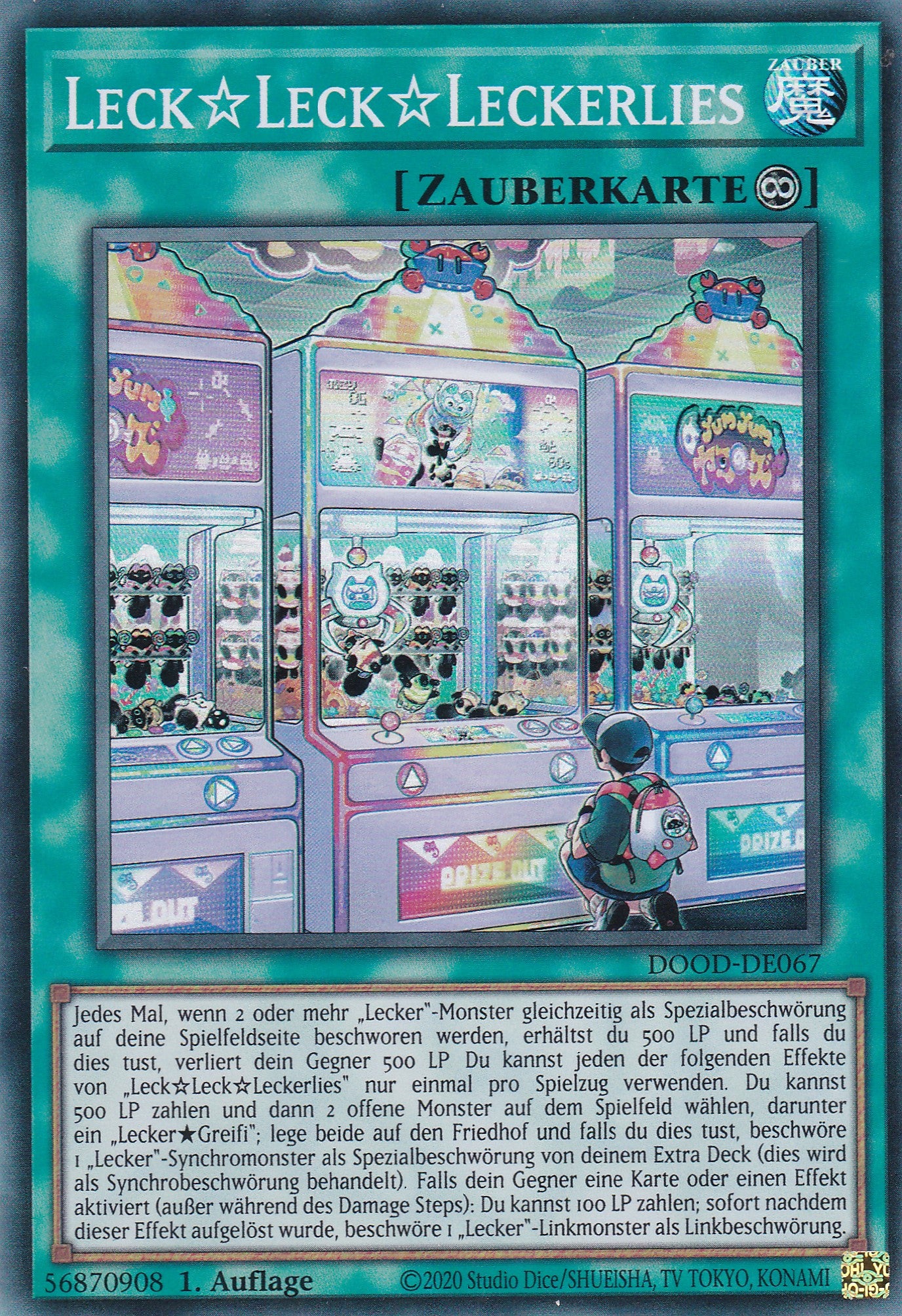 Leck Leck Leckerlies – DOOD-DE067 – Super Rare – 1. Auflage – Deutsch – Doom of Dimensions