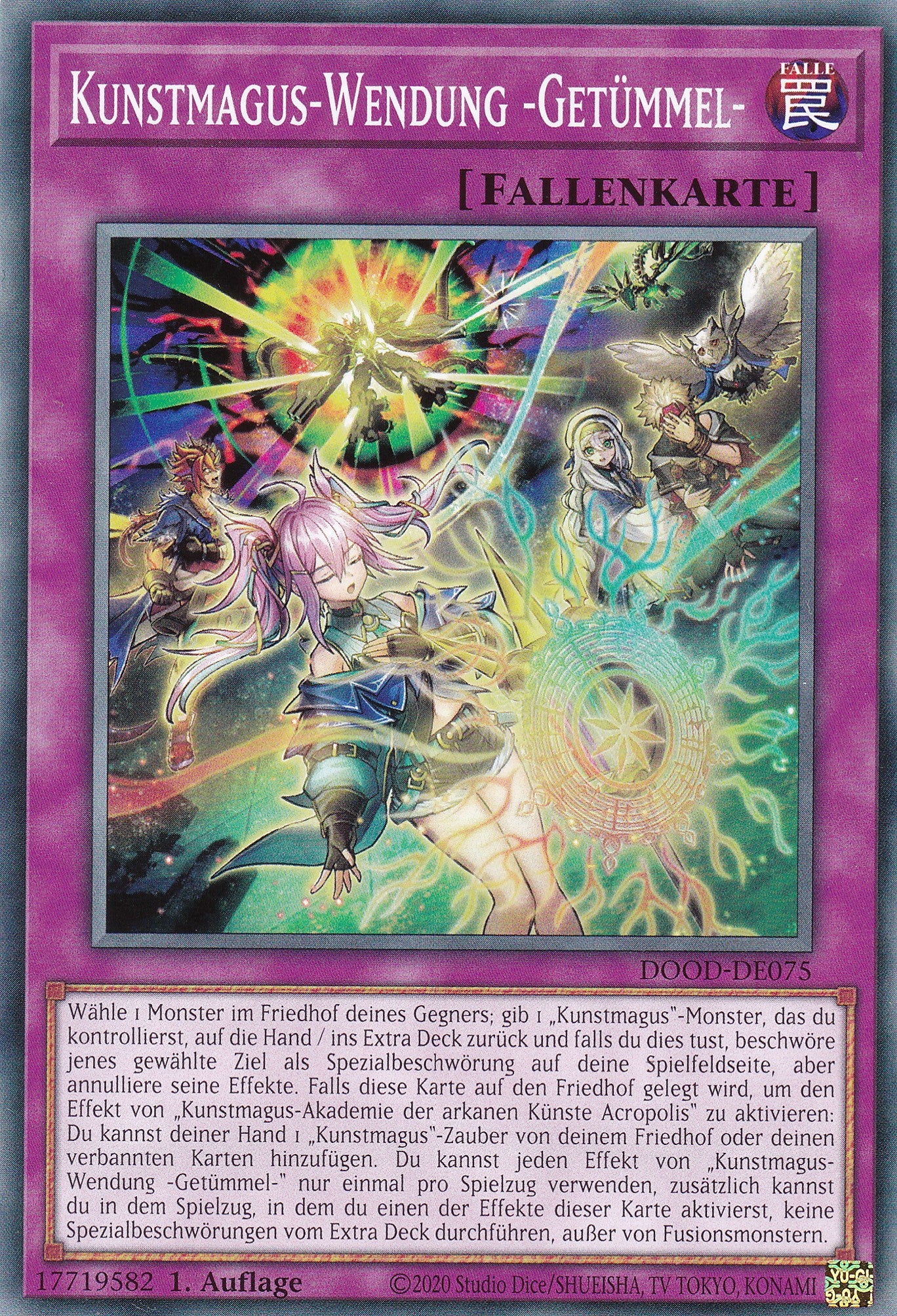 Kunstmagus-Wendung -Getümmel- – DOOD-DE075 – Common – 1. Auflage – Deutsch – Doom of Dimensions
