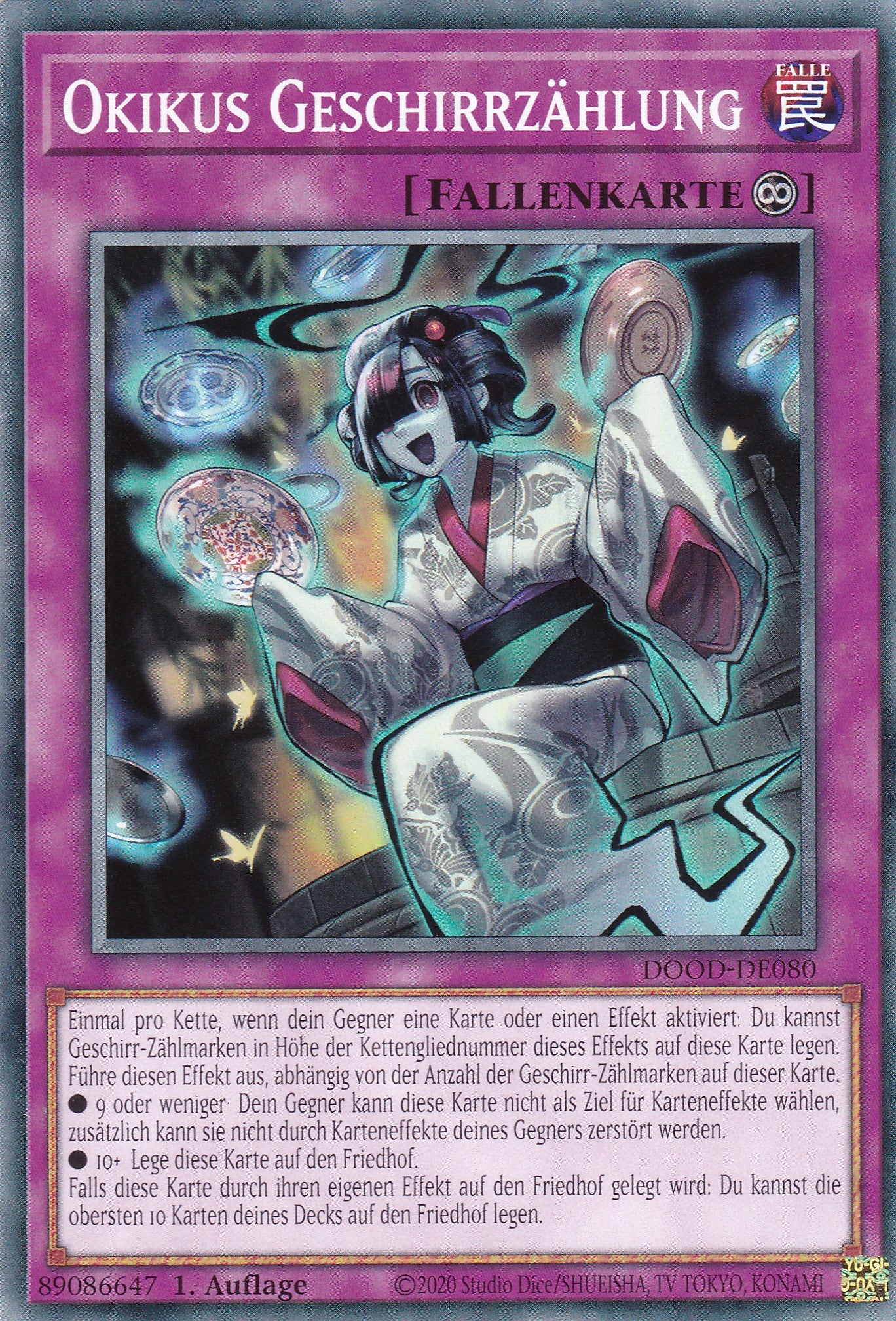 Okikus Geschirrzählung – DOOD-DE080 – Common – 1. Auflage – Deutsch – Doom of Dimensions