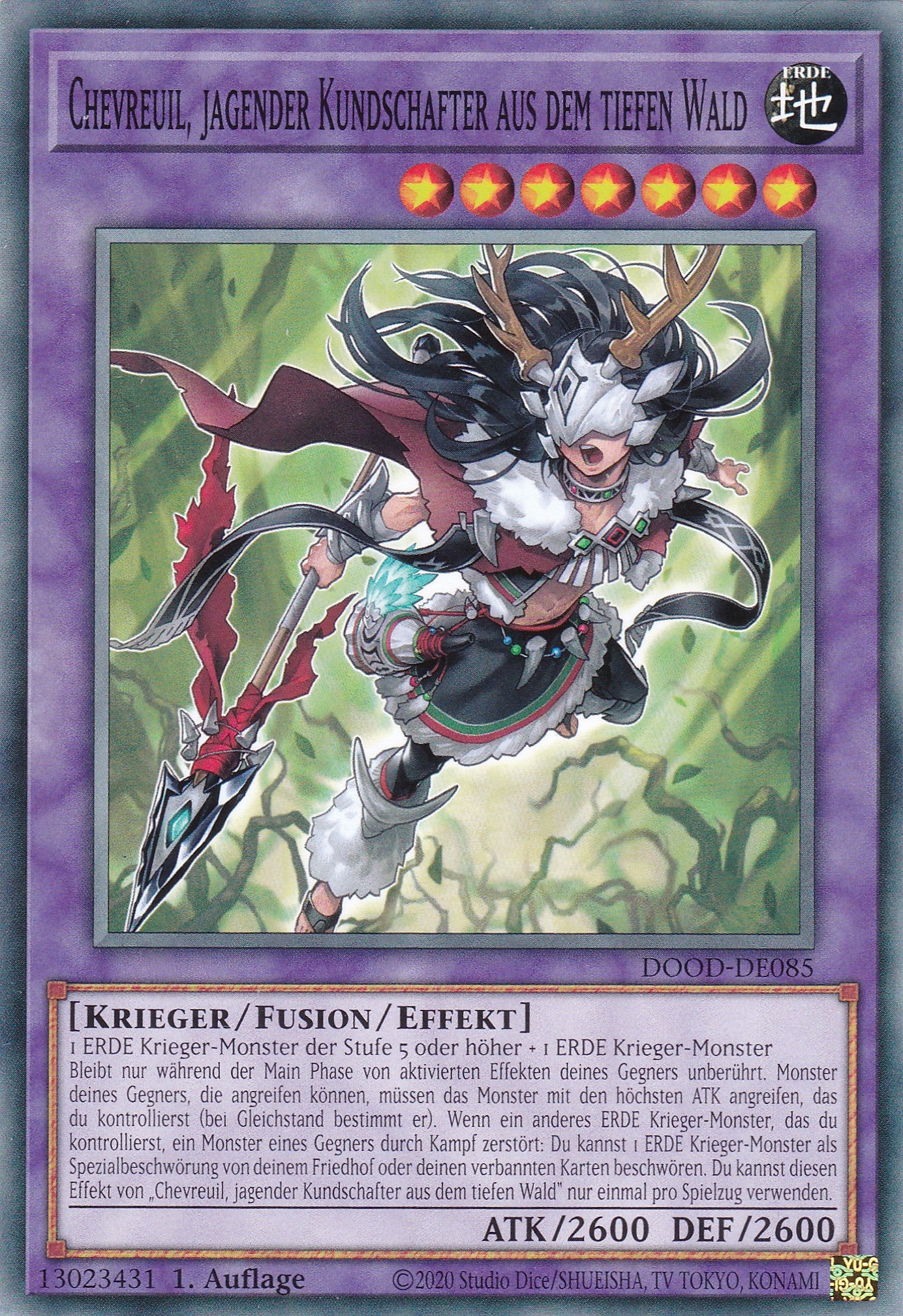 Chevreul, Jagender Kundscahfter aus dem tiefen Wald – DOOD-DE085 – Common – 1. Auflage – Deutsch – Doom of Dimensions