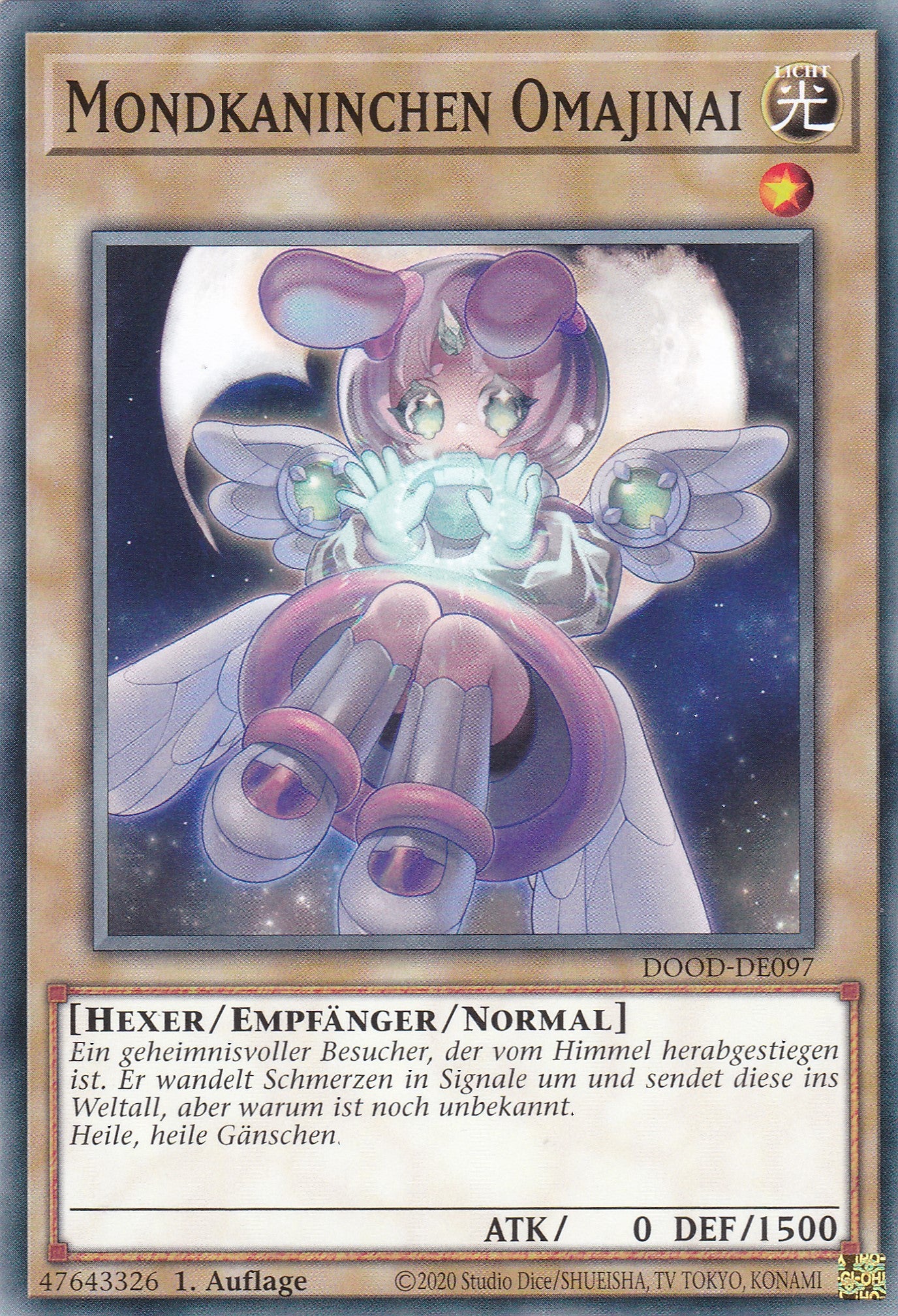 Mondkaninchen Omajinai – DOOD-DE097 – Common – 1. Auflage – Deutsch – Doom of Dimensions