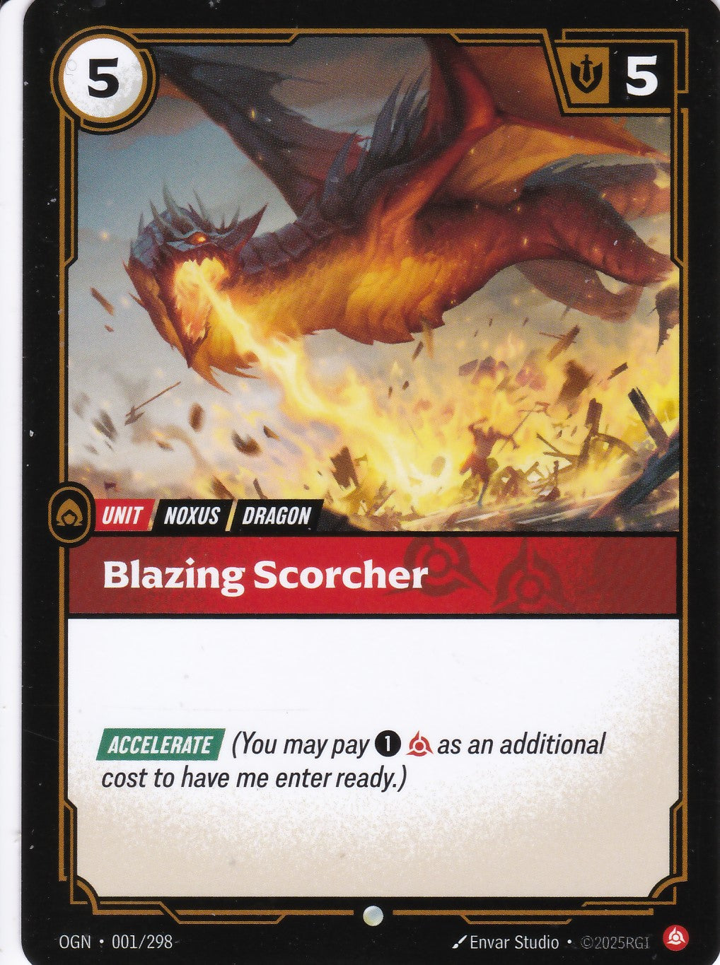 Blazing Scorcher - OGN-001 - Common - EN - Origins