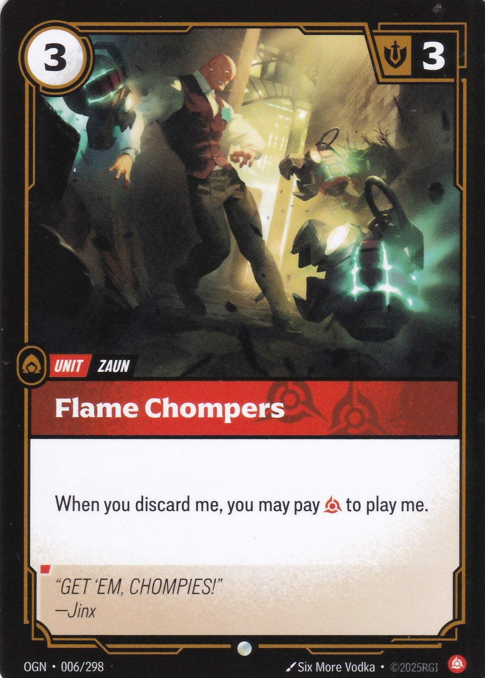 Flame Chompers - OGN-006 - Common - EN - Origins