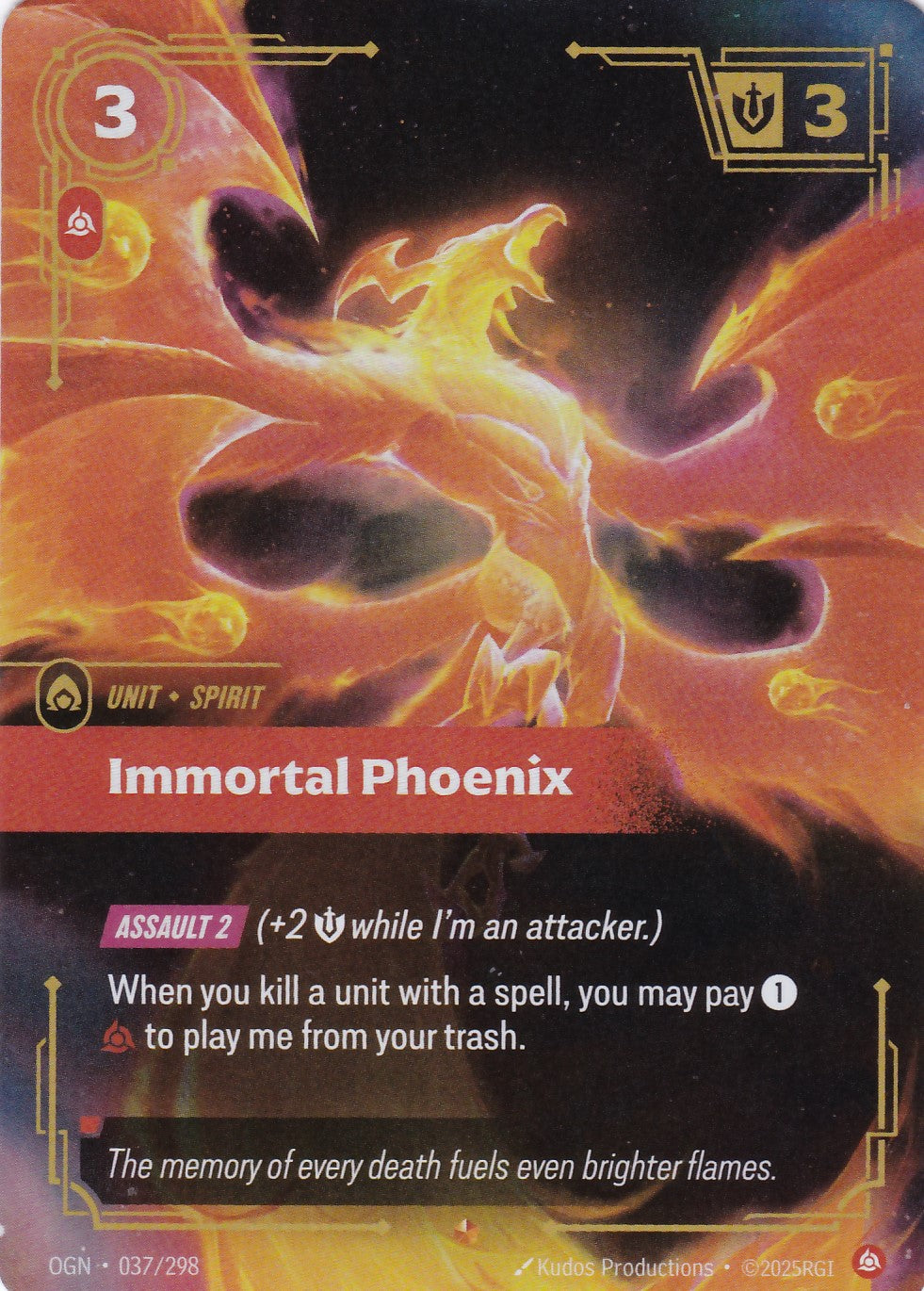 Immortal Phoenix - OGN-037 - Epic - EN - Origins