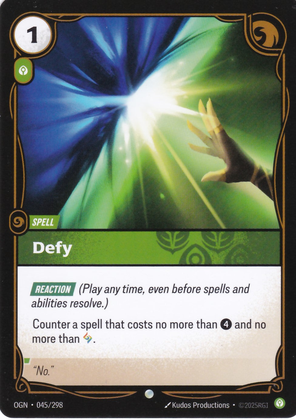 Defy - OGN-045 - Common - EN - Origins