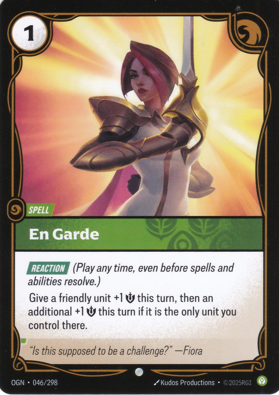 En Garde - OGN-046 - Common - EN - Origins