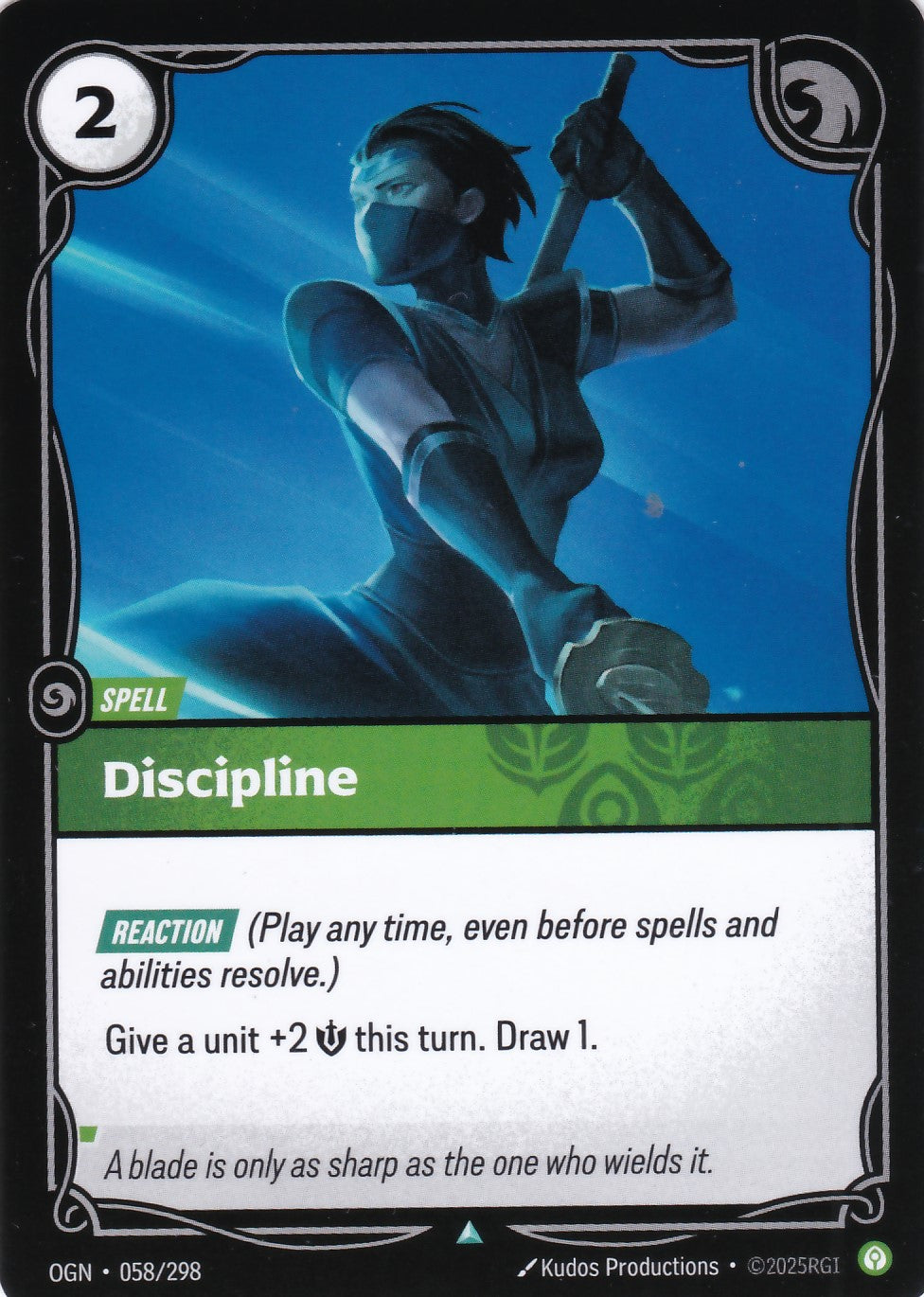 Discipline - OGN-058 - Uncommon - EN - Origins