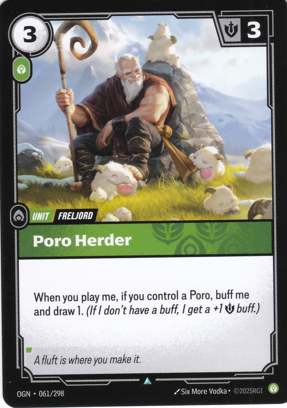 Poro Heder - OGN-061 - Uncommon - EN - Origins