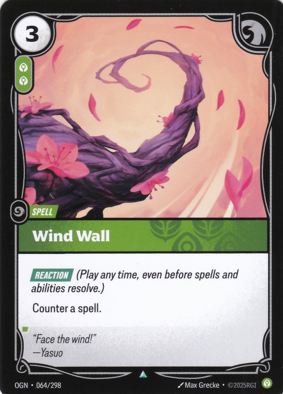 Wind Wall - OGN-064 - Uncommon - EN - Origins