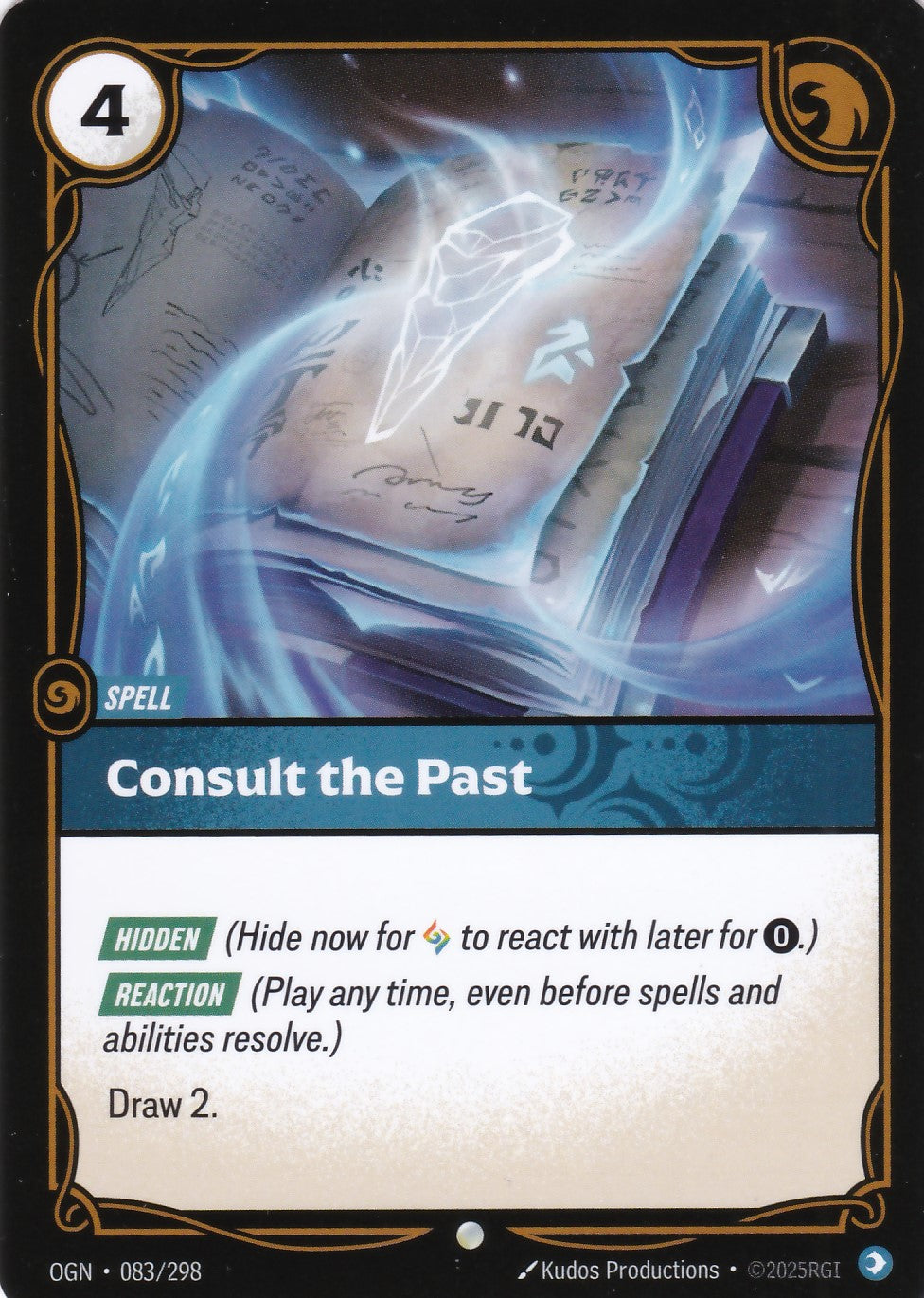 Consult the Past - OGN-083 - Common - EN - Origins
