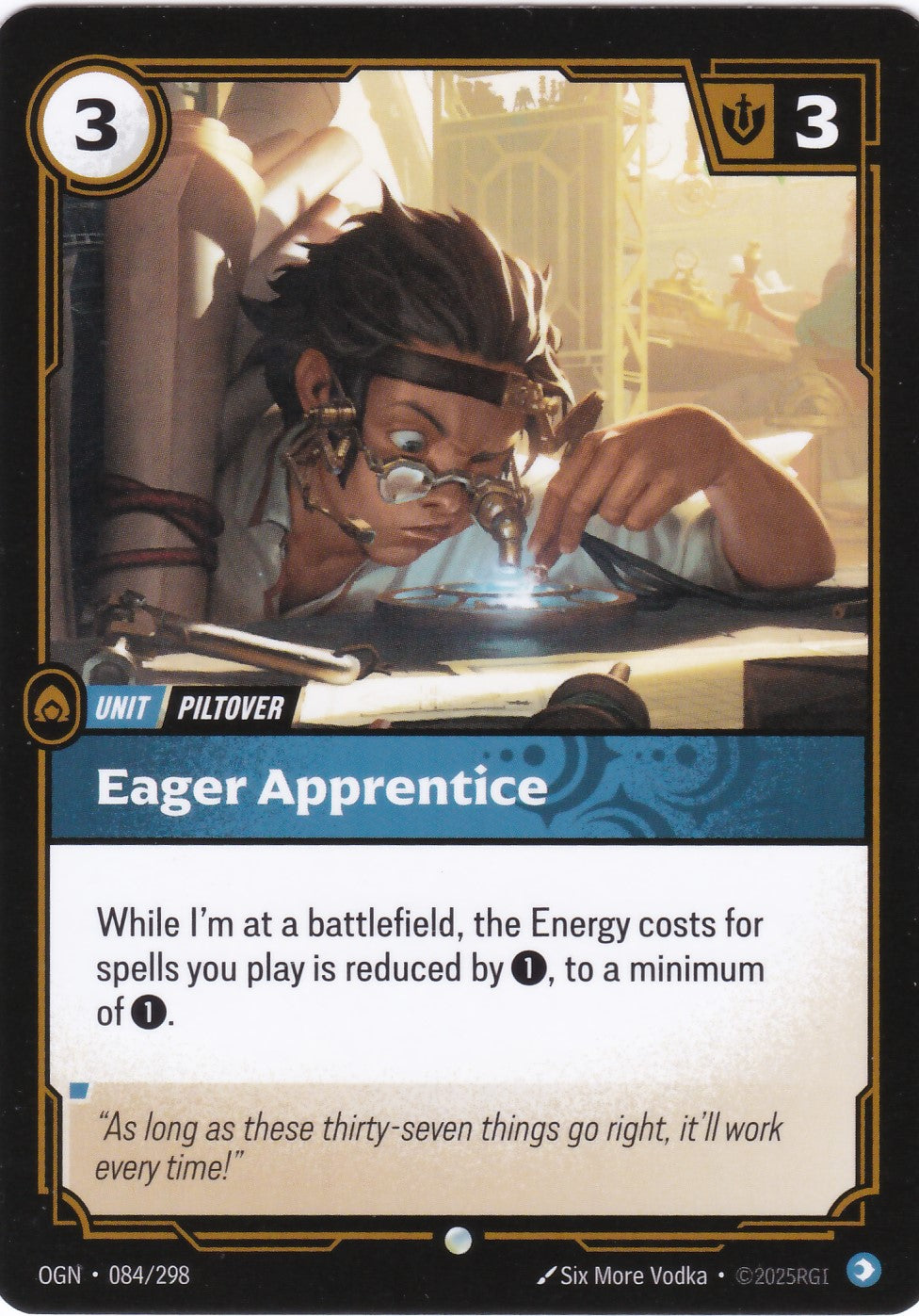 Eager Apprentice - OGN-084 - Common - EN - Origins