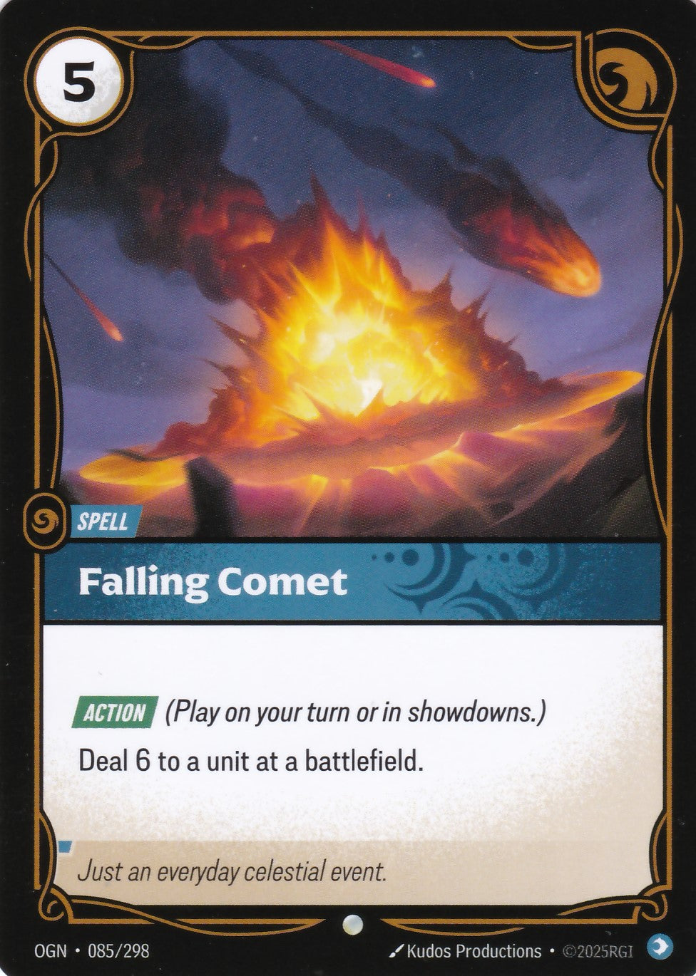 Falling Comet - OGN-085 - Common - EN - Origins