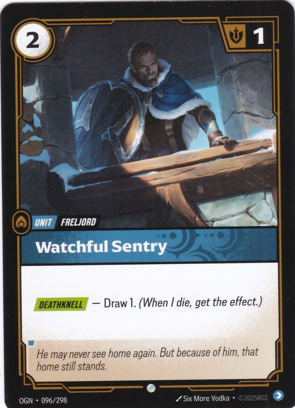 Watchful Sentry - OGN-096 - Common - EN - Origins