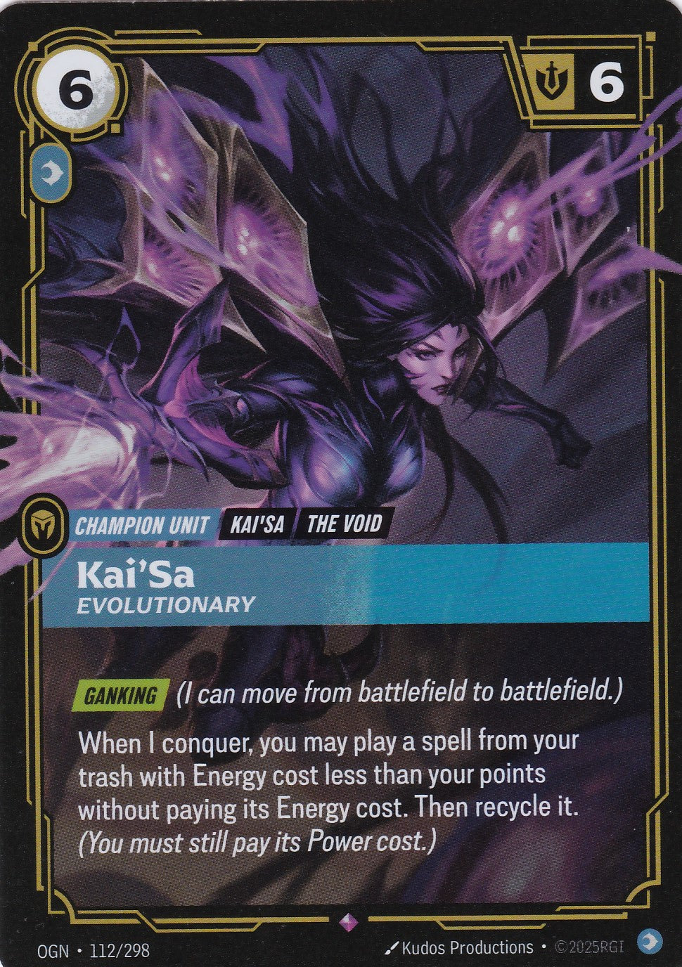 Kai'Sa, Evolutionary - OGN-112 - Rare - EN - Origins