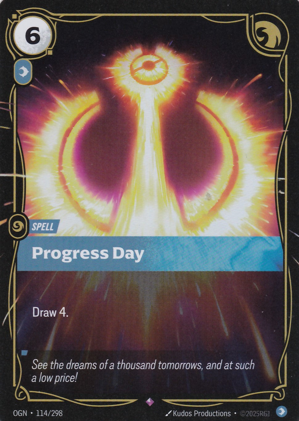 Progress Day - OGN-114 - Rare - EN - Origins