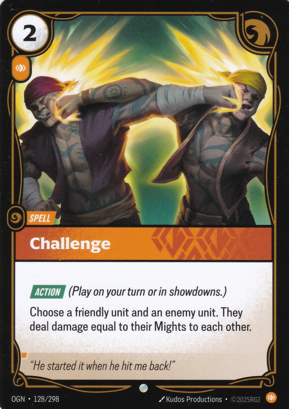 Challenge - OGN-128 - Common - EN - Origins