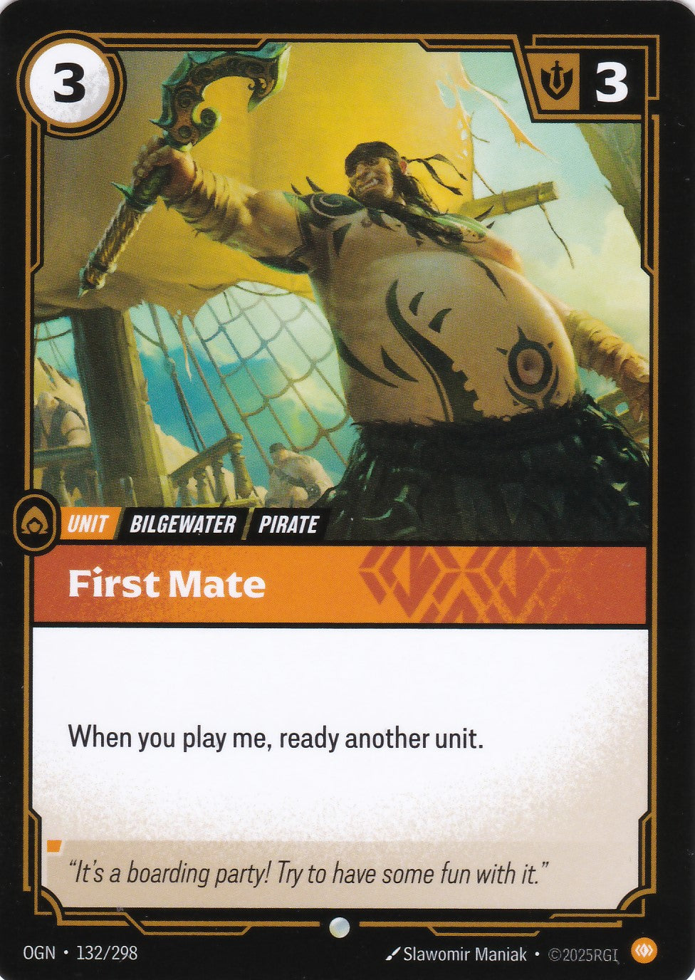 First Mate - OGN-132 - Common - EN - Origins