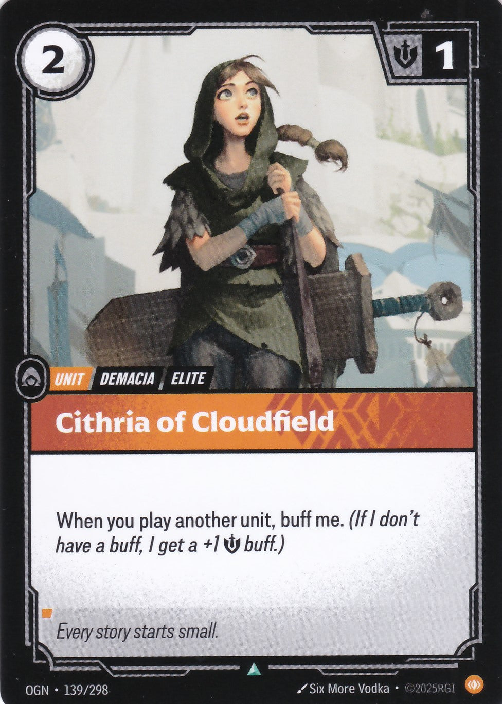Cithria of Cloudfield - OGN-139 - Uncommon - EN - Origins