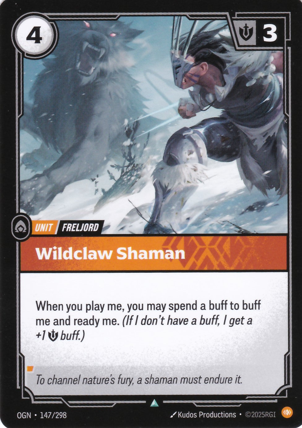 Wildclaw Shaman - OGN-147 - Uncommon - EN - Origins