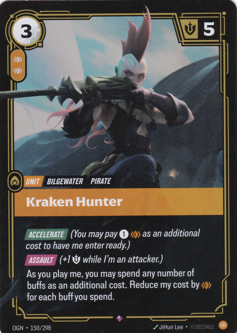 Kraken Hunter - OGN-150 - Rare - EN - Origins