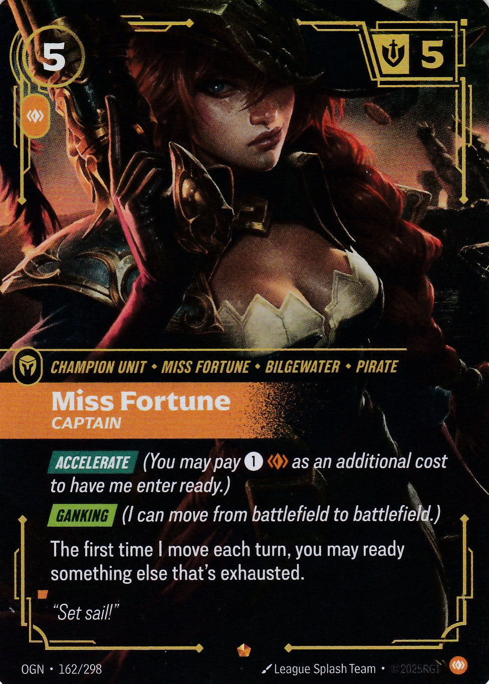 Miss Fortune - OGN-162 - Epic - EN - Origins